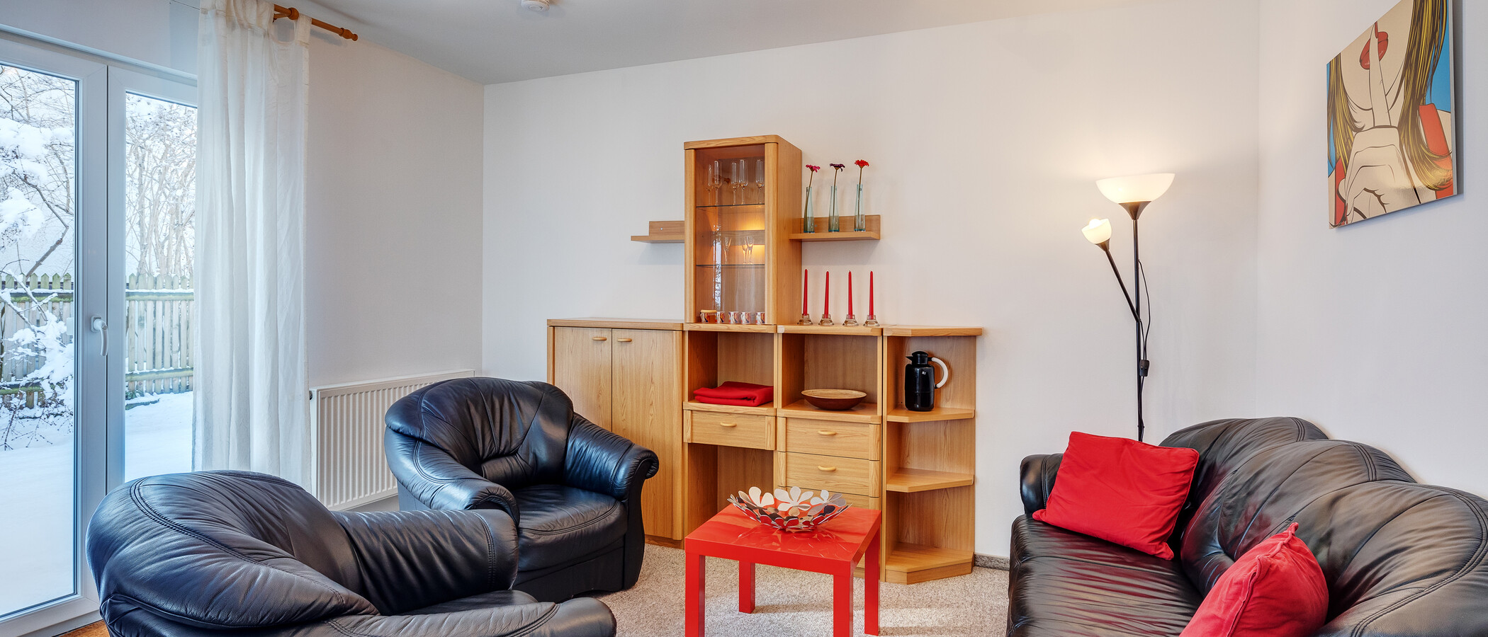 apartamento München Obermenzing 02 zona de día  6621