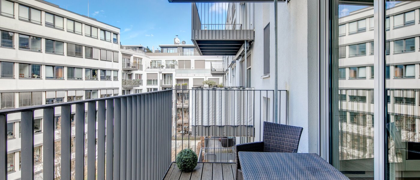 apartamento München Maxvorstadt 03 balcón 6639