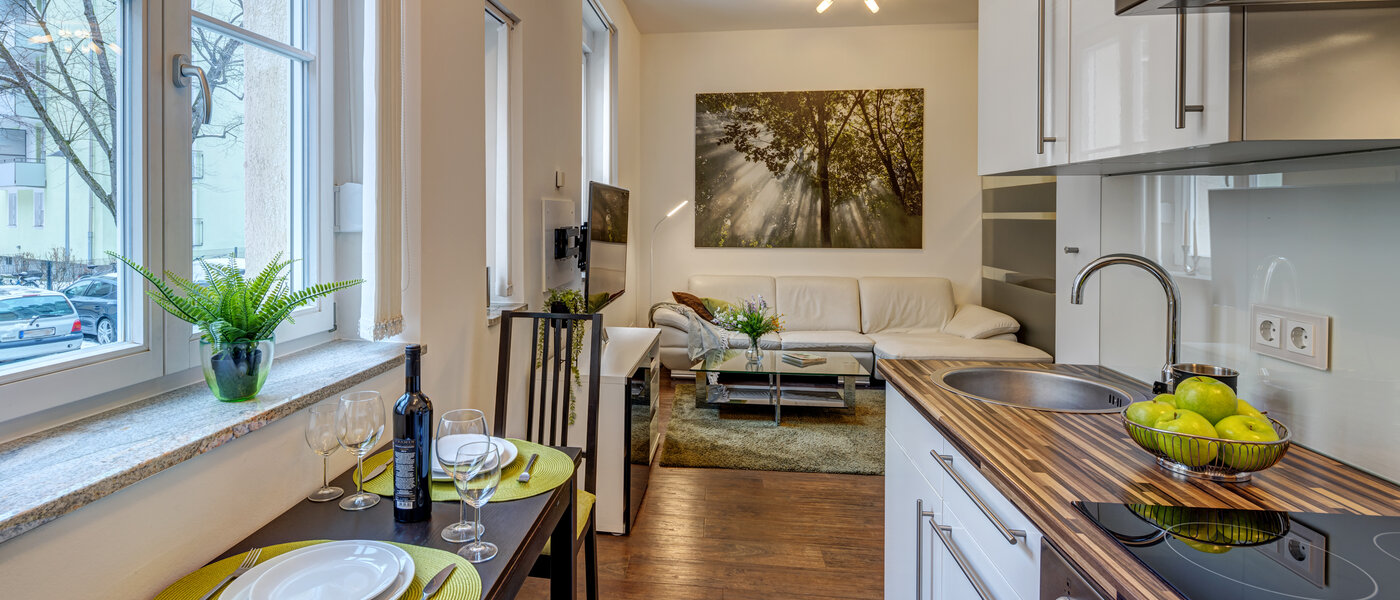 apartamento München Neuhausen 03 cocina 6646