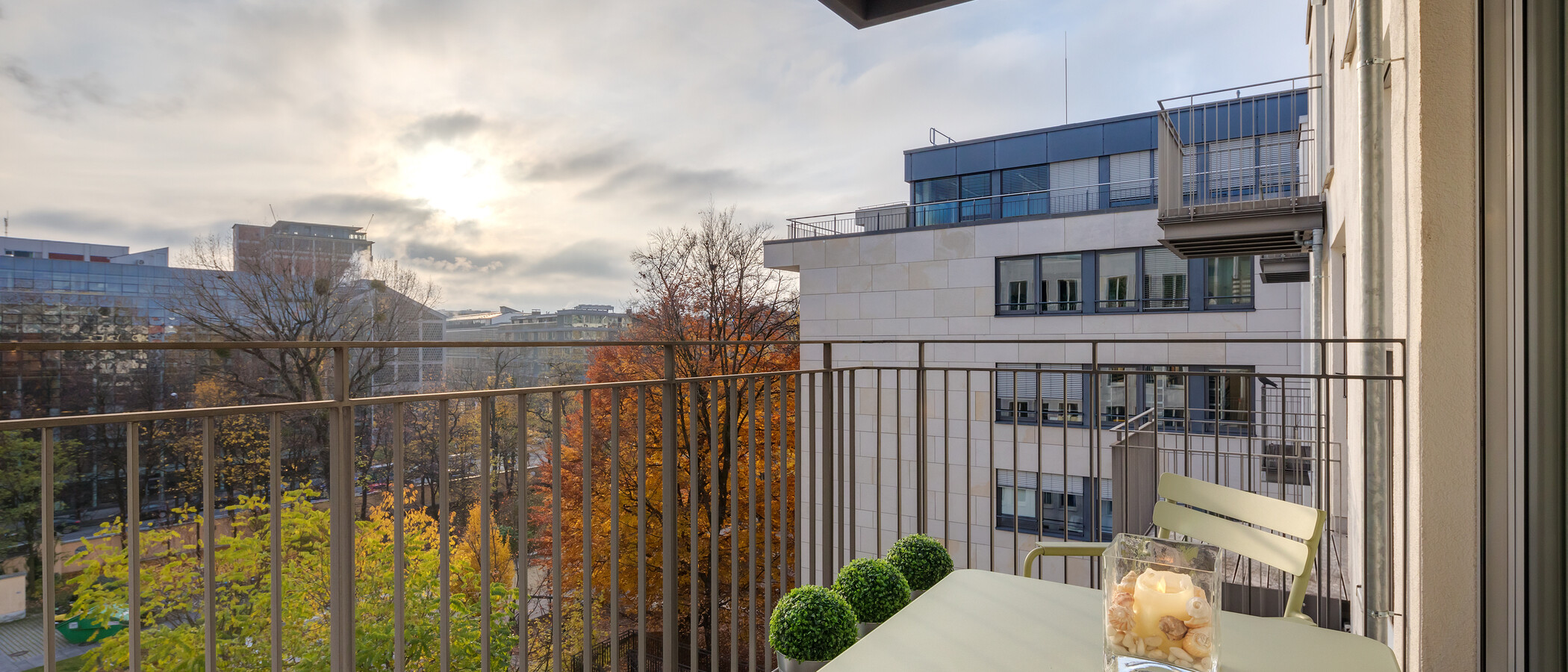 apartamento München Maxvorstadt 02 balcón 6679