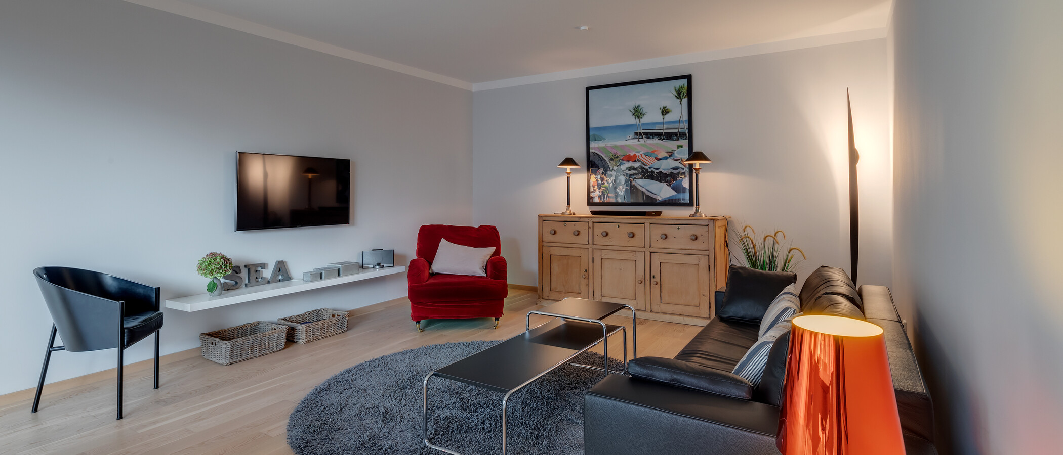 apartamento München Maxvorstadt 03 zona de día  6679