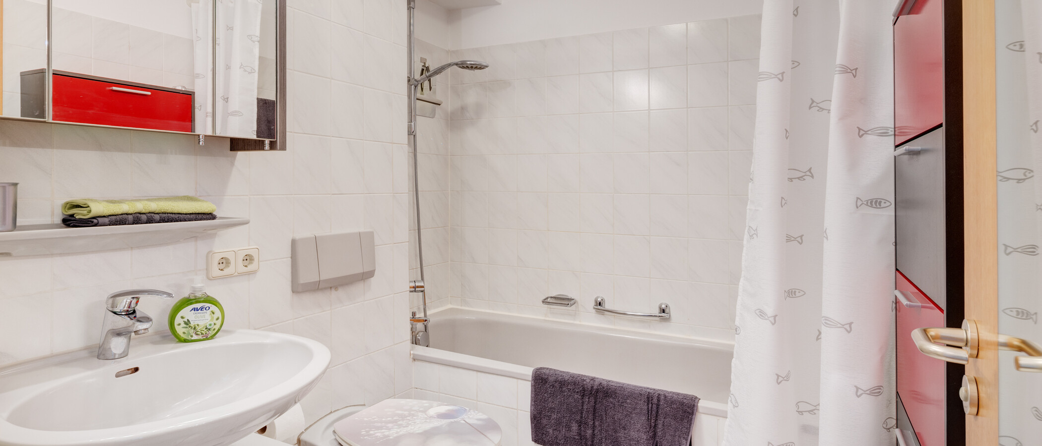 piso con jardín München Neuhausen 01 baño 6696