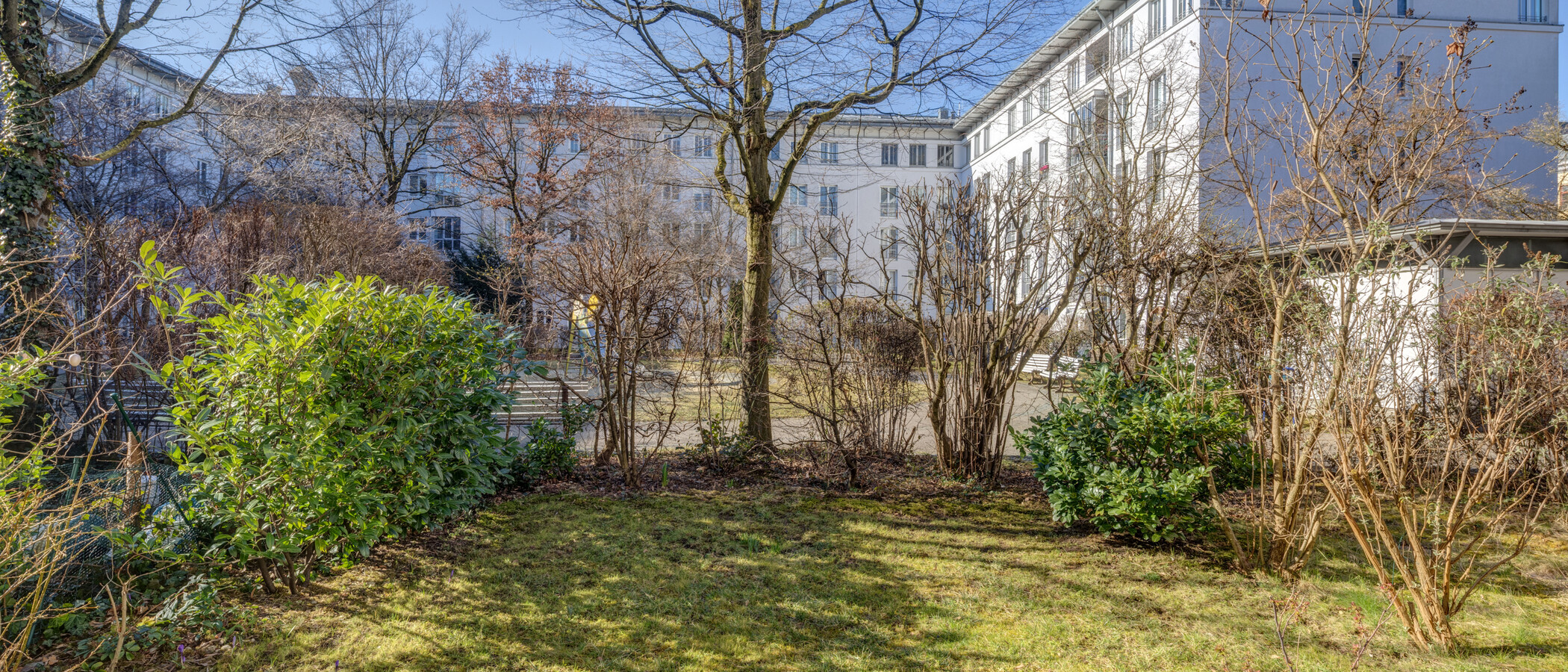 piso con jardín München Neuhausen 01 jardín 6696