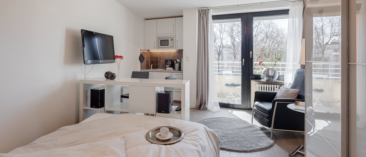 apartamento München Bogenhausen 04 zona de día  6716