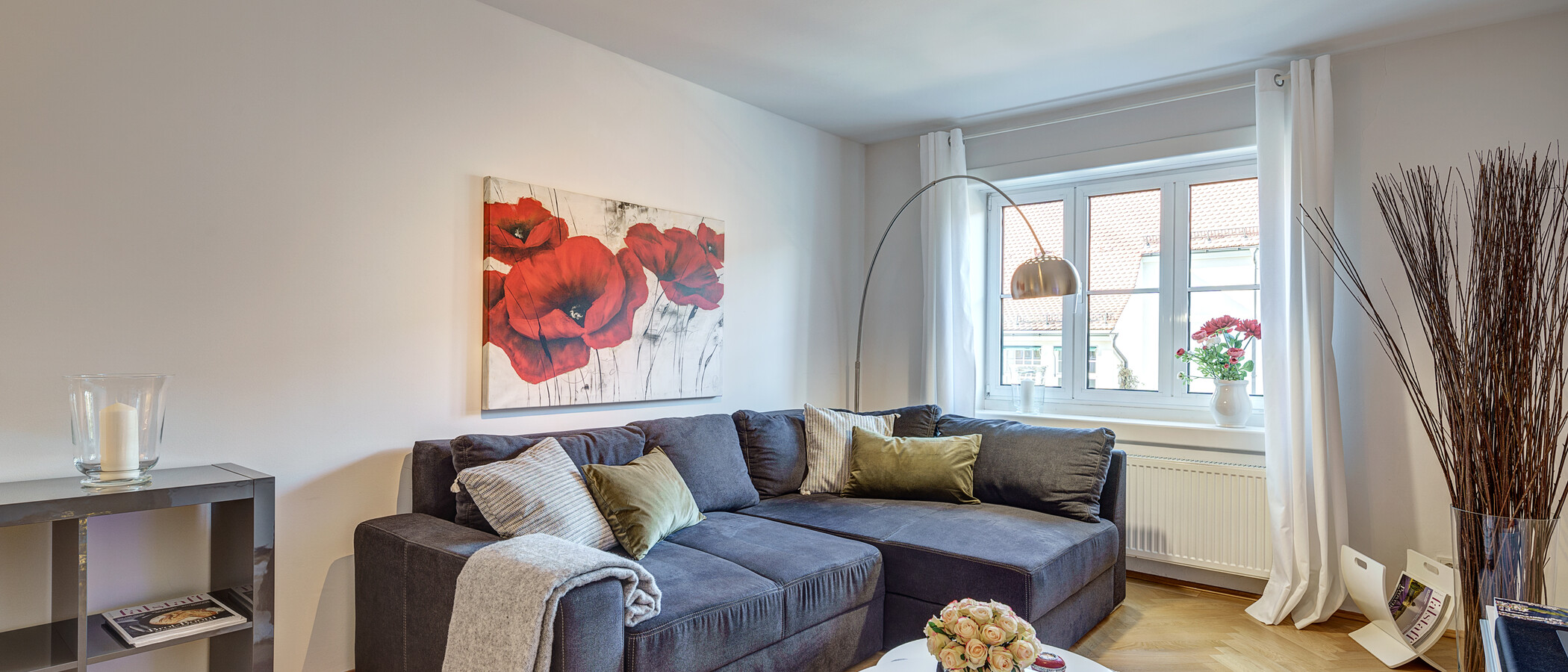 apartamento München Schwabing-West (rund um den Bonner Platz) 01 zona de día  6724