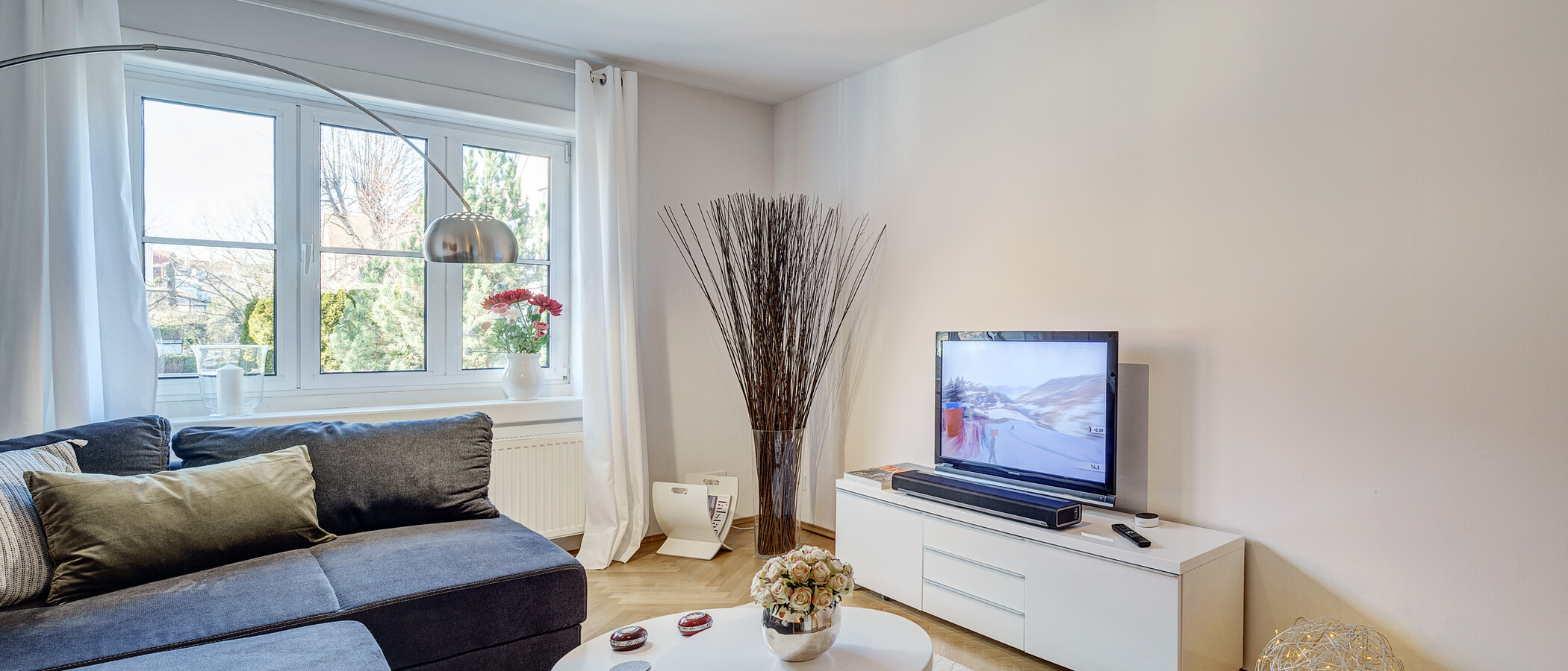 apartamento München Schwabing-West (rund um den Bonner Platz) 02 zona de día  6724