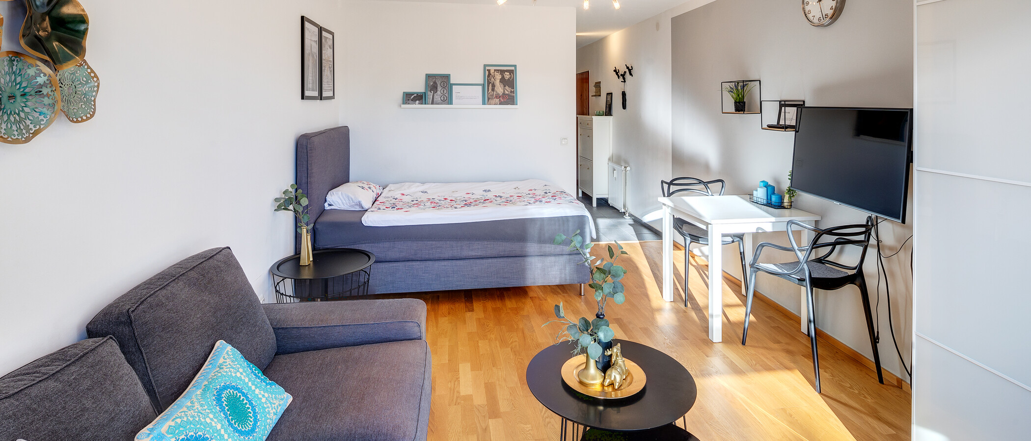 apartamento München Milbertshofen 03 zona de día  6735