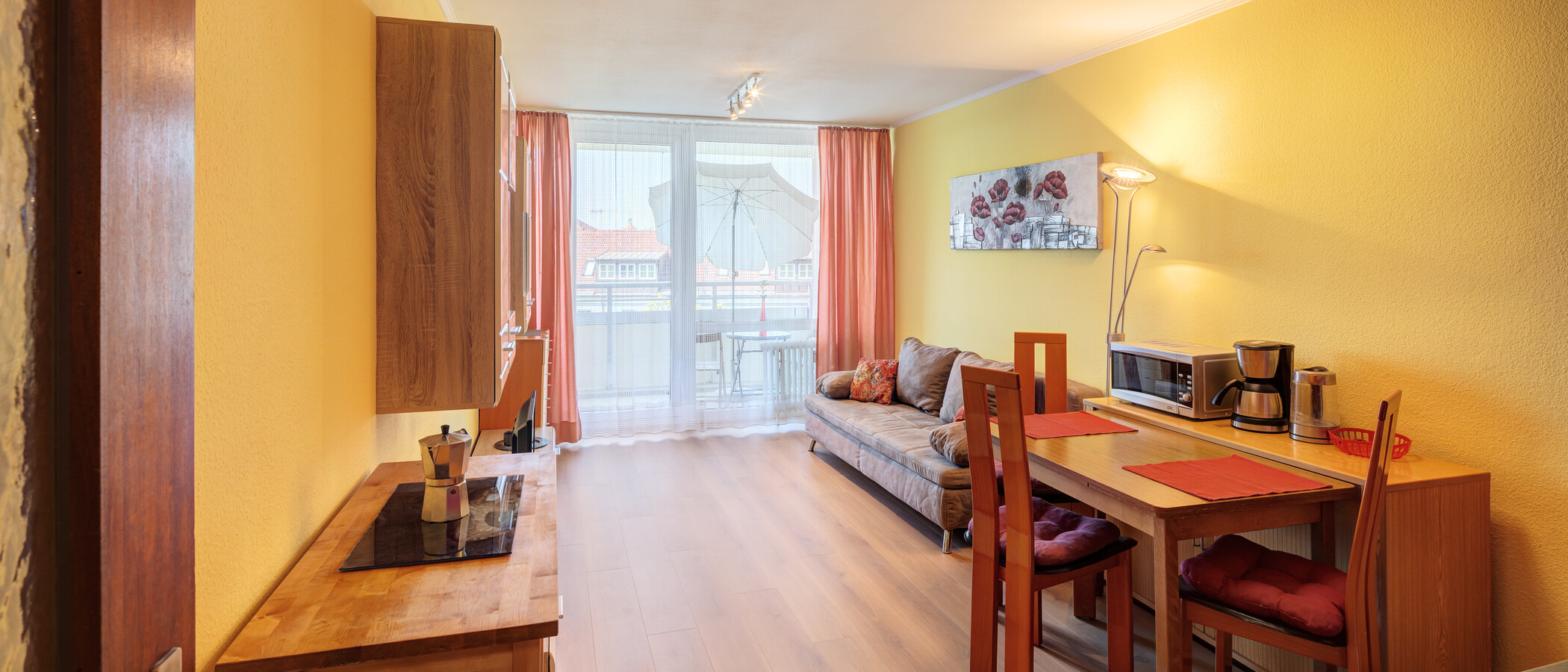 apartamento München Haidhausen 01 zona de día  6738