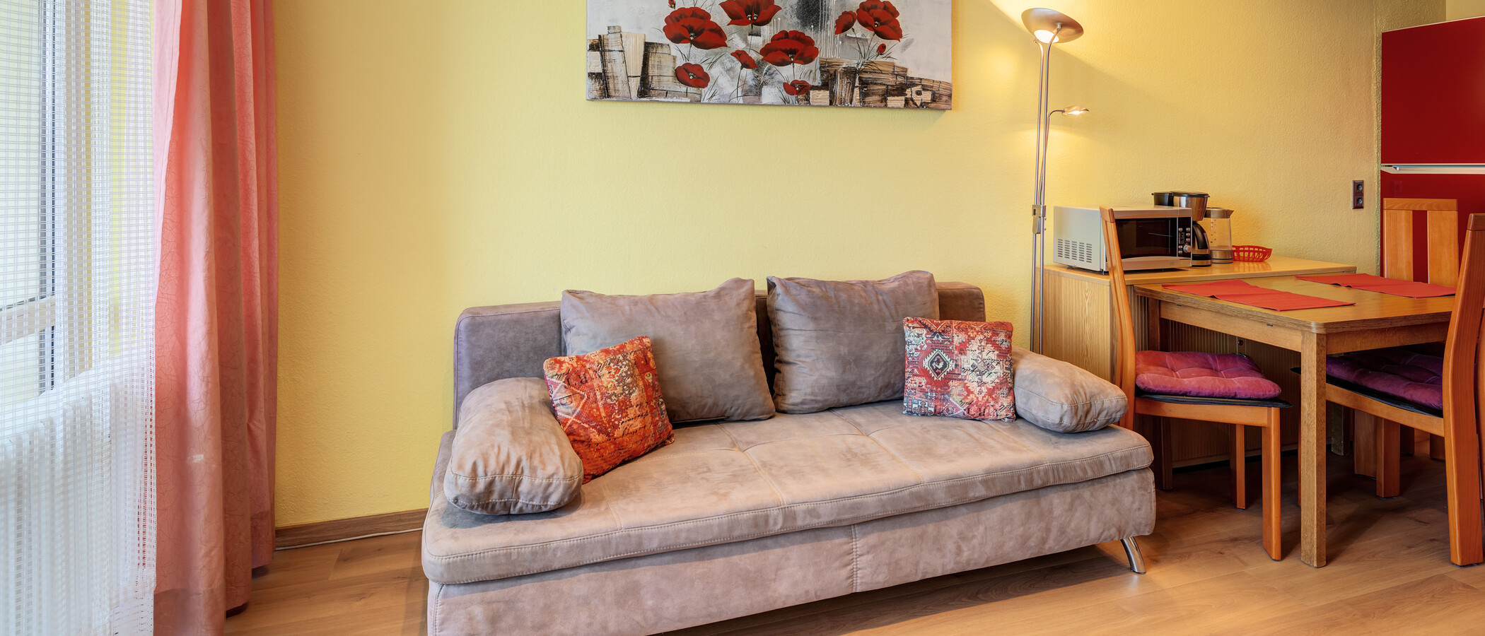 apartamento München Haidhausen 02 zona de día  6738