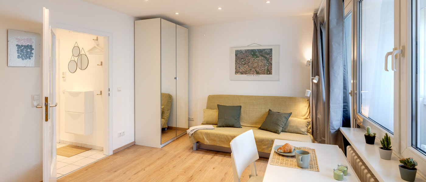 apartamento München Obergiesing 01 zona de día  6771