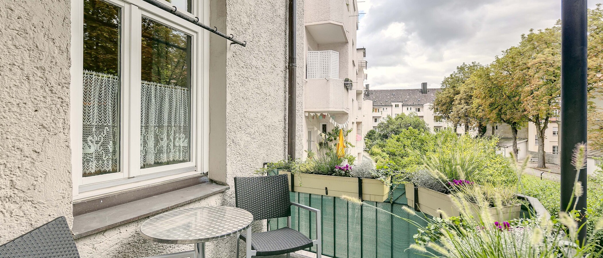 apartamento München Altbogenhausen 02 balcón 681
