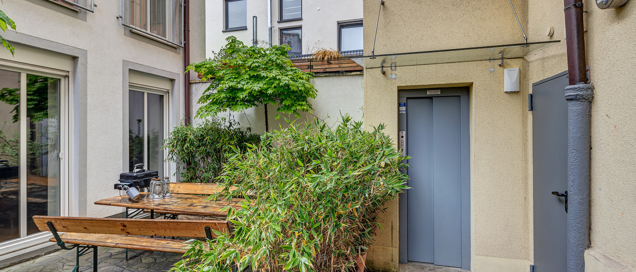 apartamento München Lehel 01 patio  6859