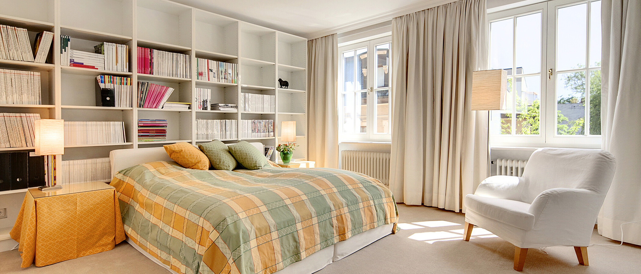 dúplex München Schwabing (rechts der Leopoldstraße) 01 2. dormitorio 6884
