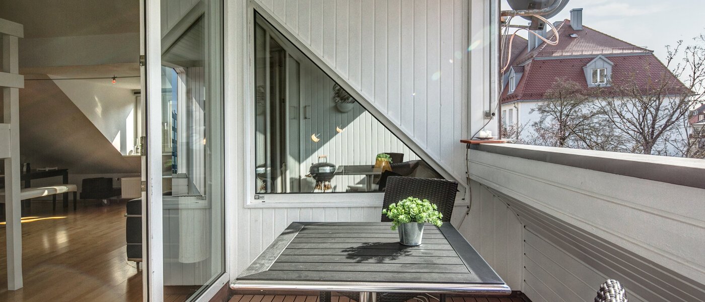 piso con galería München Nymphenburg 03 terraza 69