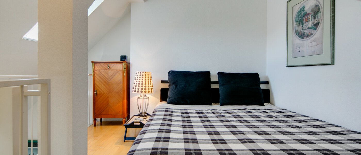 piso con galería München Nymphenburg 01 zona de dormir 69