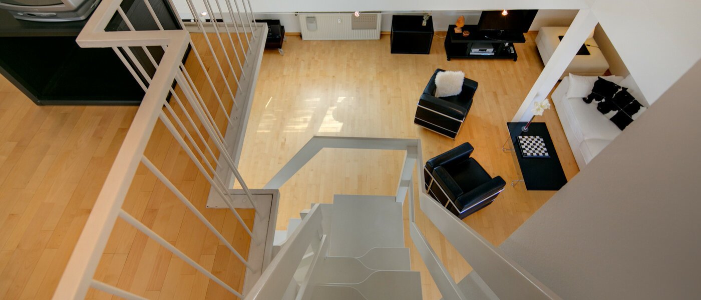 piso con galería München Nymphenburg 05 zona de dormir 69