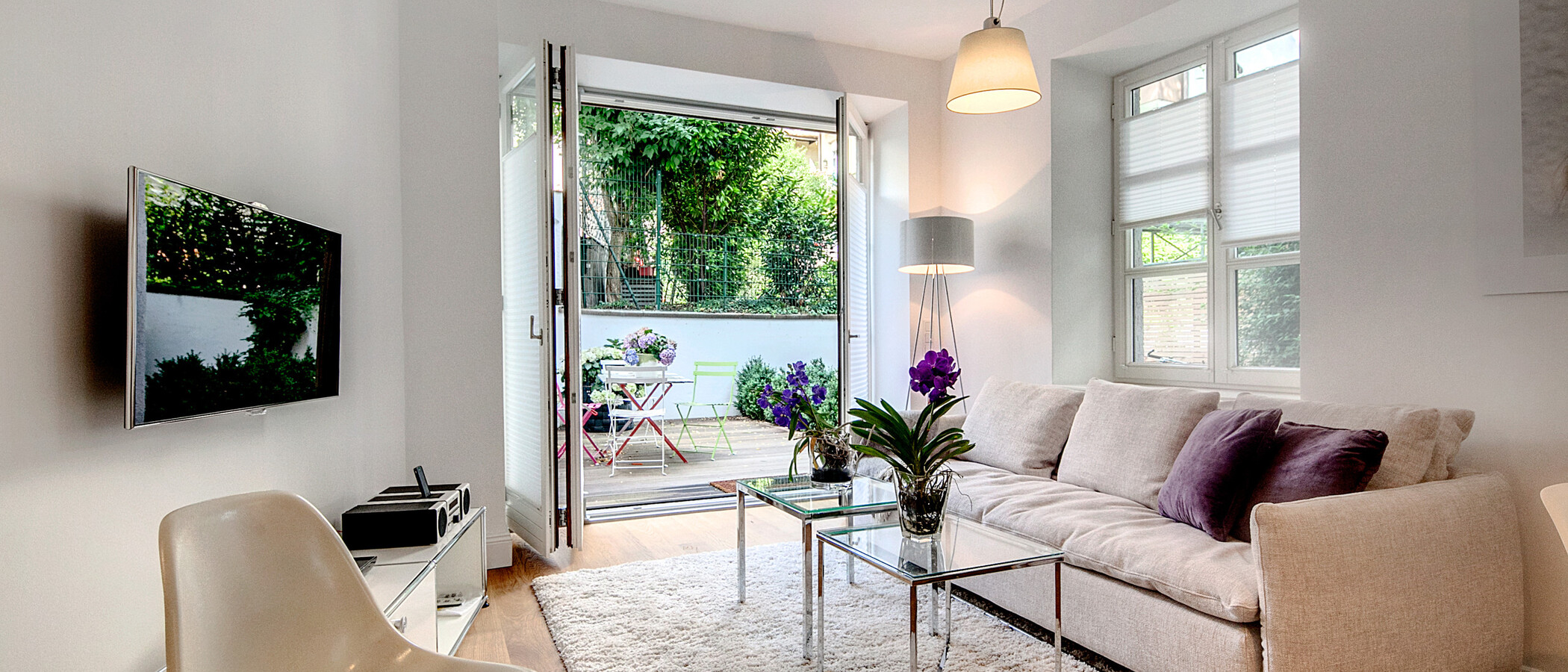 apartamento München Schwabing-Nord (zw. Belgrad- & Leopoldstraße) 02 salón 6907