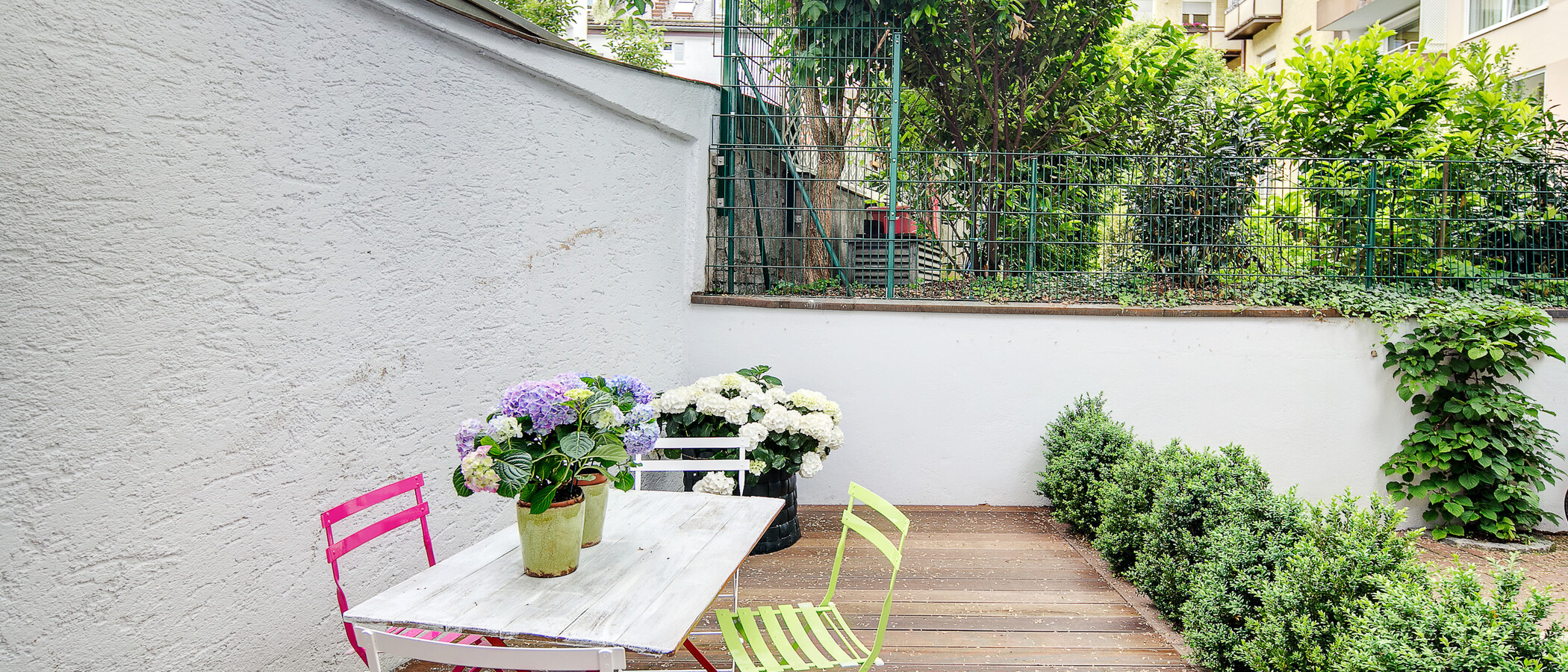 apartamento München Schwabing-Nord (zw. Belgrad- & Leopoldstraße) 03 terraza 6907