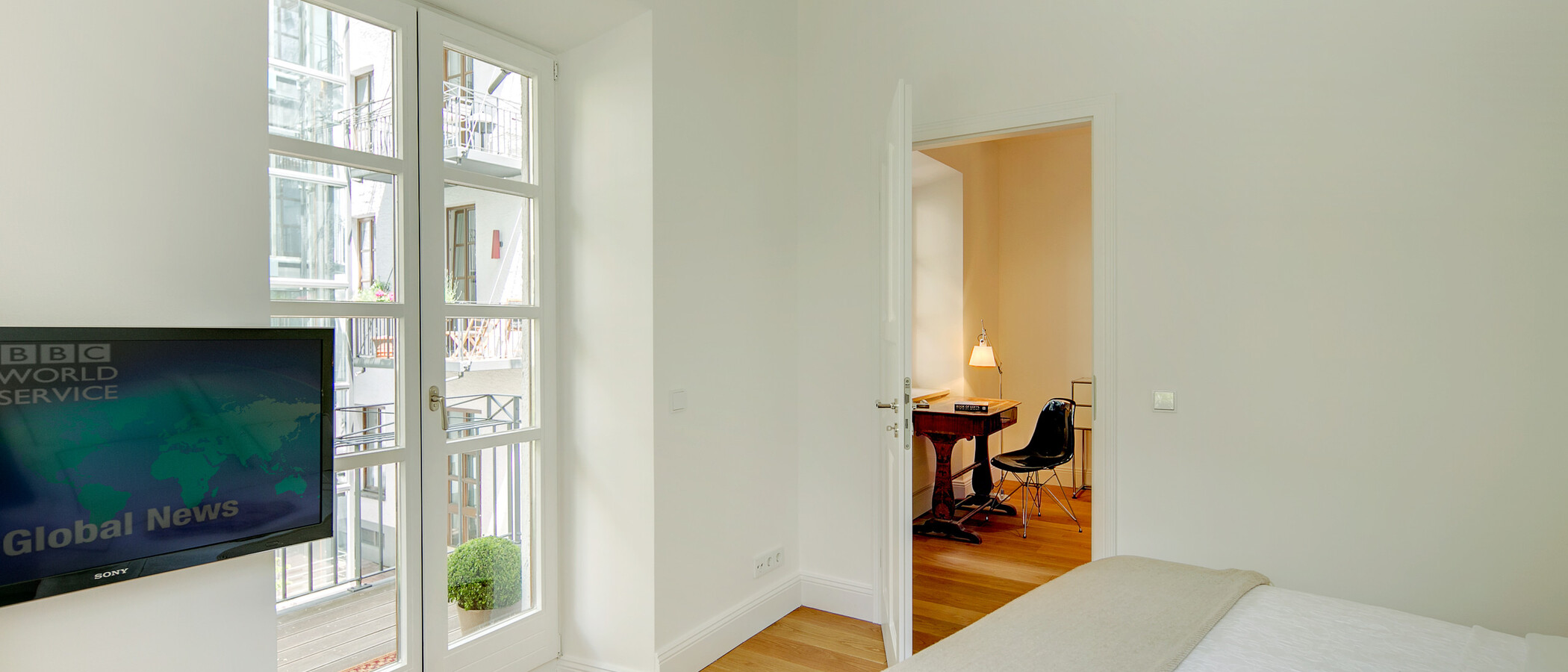 apartamento München Schwabing-Nord (zw. Belgrad- & Leopoldstraße) 04 dormitorio 6907