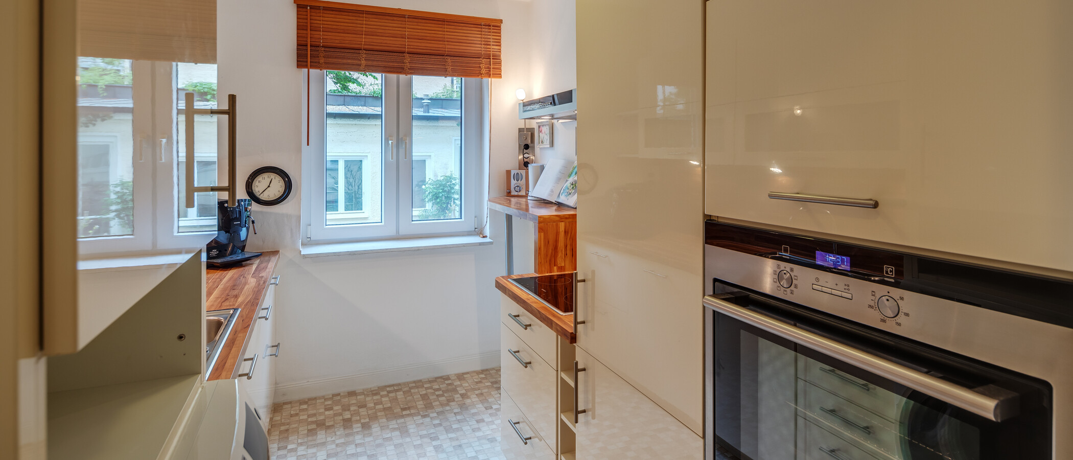 apartamento München Schwabing-West (rund um den Hohenzollernplatz) 01 cocina 6915