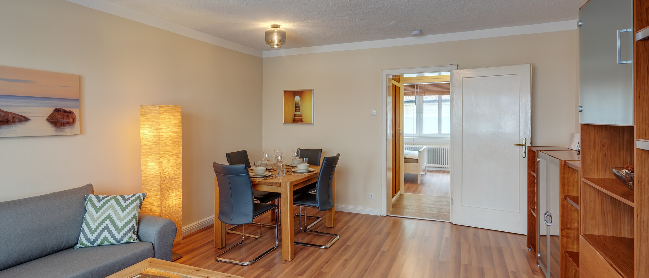 apartamento München Schwabing-West (rund um den Hohenzollernplatz) 02 zona de día  6915