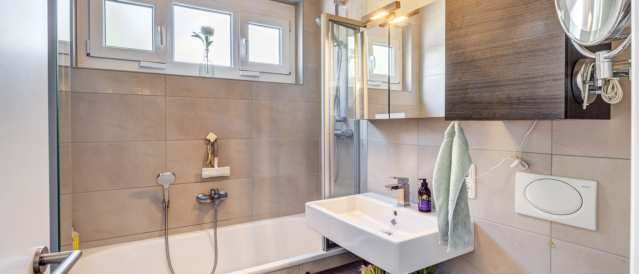 ático con terraza München Fasanerie 01 baño 6919