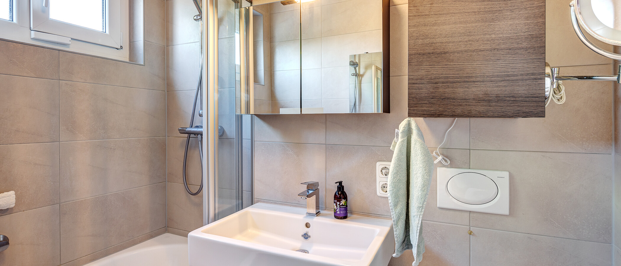 ático con terraza München Fasanerie 02 baño 6919