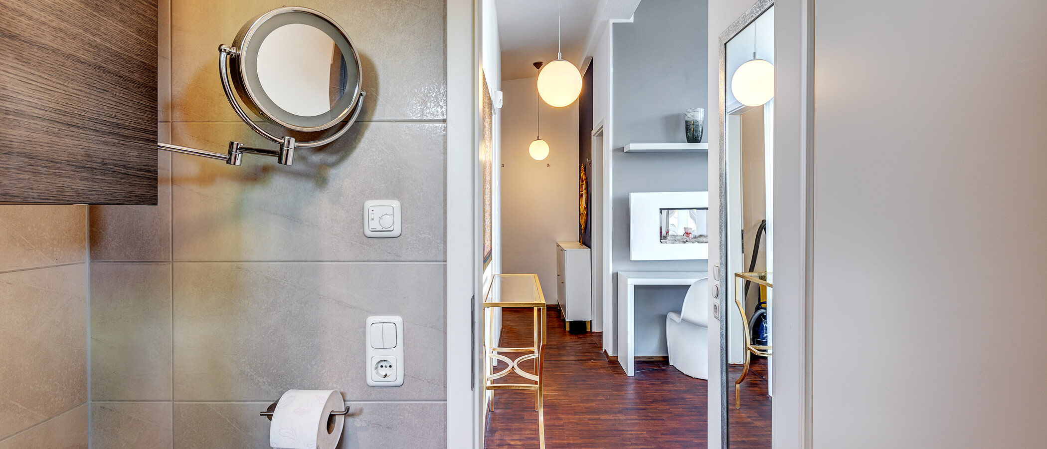 ático con terraza München Fasanerie 03 baño 6919