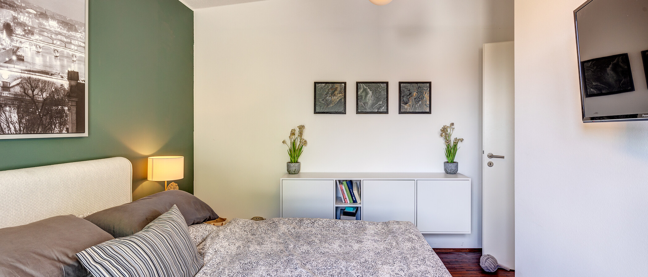 ático con terraza München Fasanerie 03 dormitorio 6919