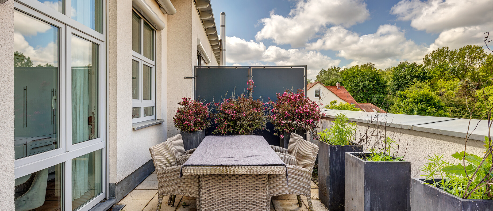 ático con terraza München Fasanerie 02 azotea 6919
