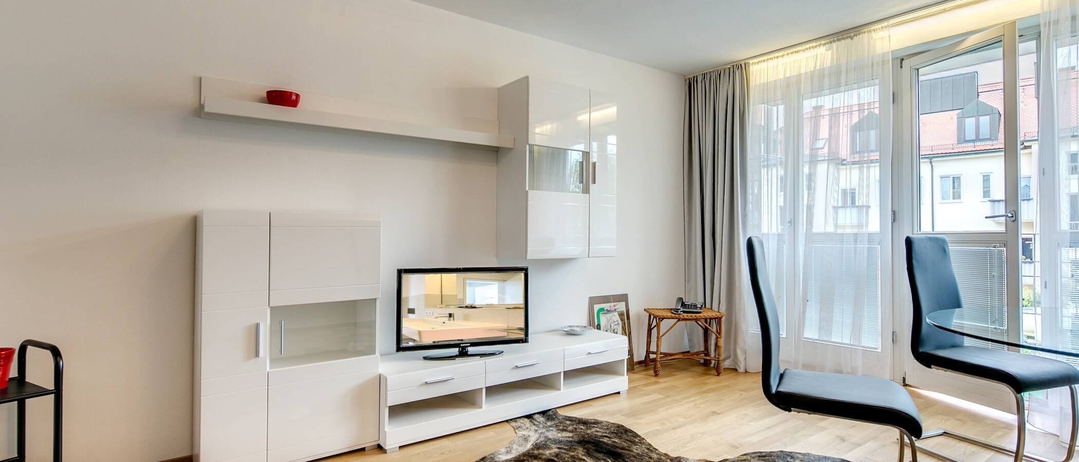 apartamento München Schwabing-Nord (zw. Belgrad- & Leopoldstraße) 02 salón 6928