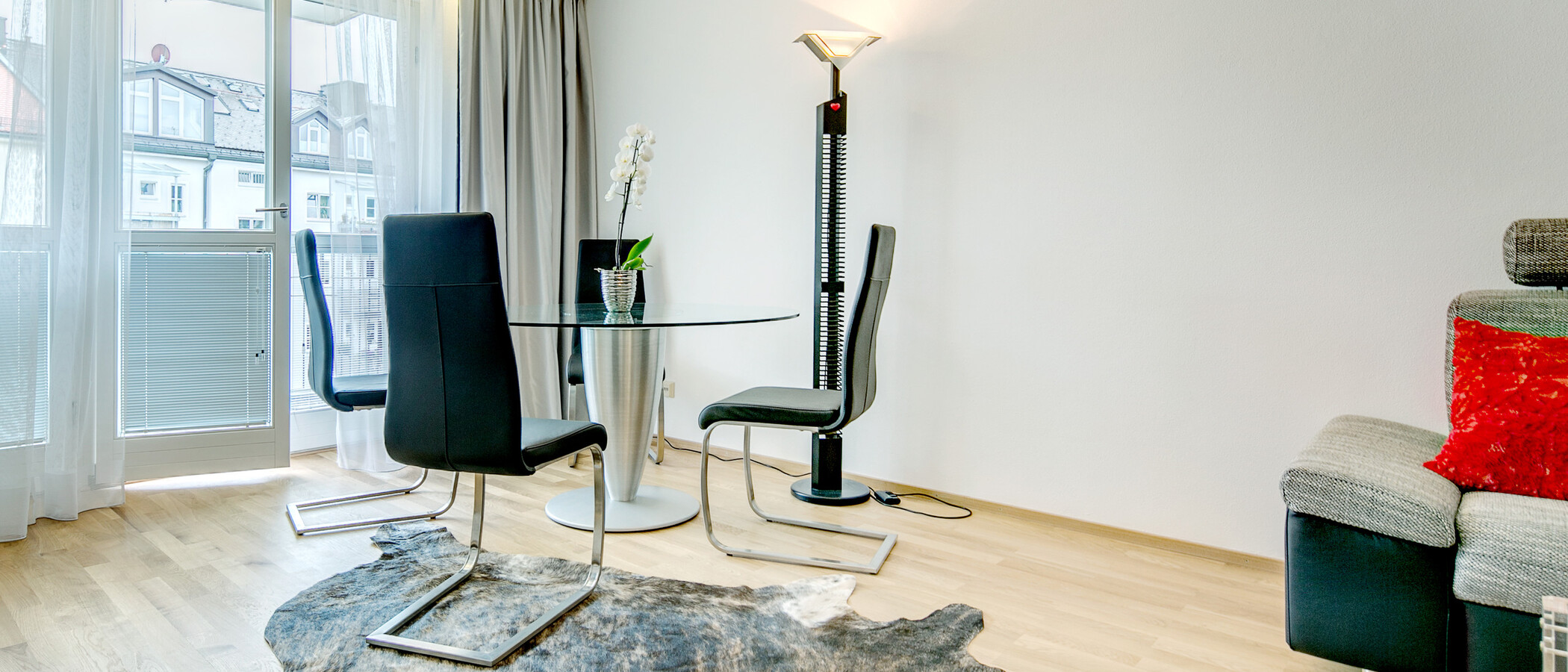 apartamento München Schwabing-Nord (zw. Belgrad- & Leopoldstraße) 03 salón 6928