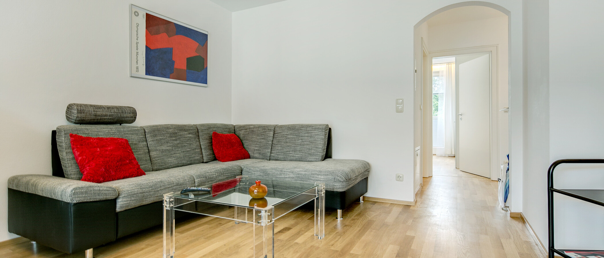 apartamento München Schwabing-Nord (zw. Belgrad- & Leopoldstraße) 04 salón 6928