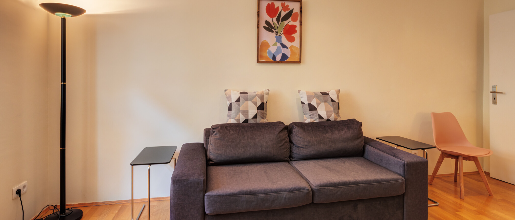 apartamento München Haidhausen 02 sala de estar 6981
