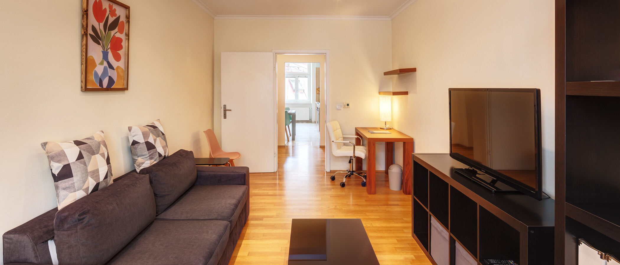 apartamento München Haidhausen 03 sala de estar 6981