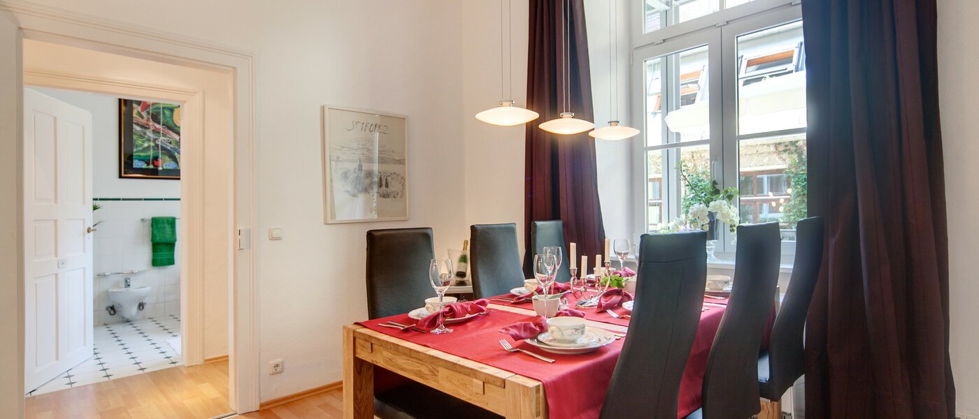 apartamento München Glockenbachviertel 01 comedor 6991