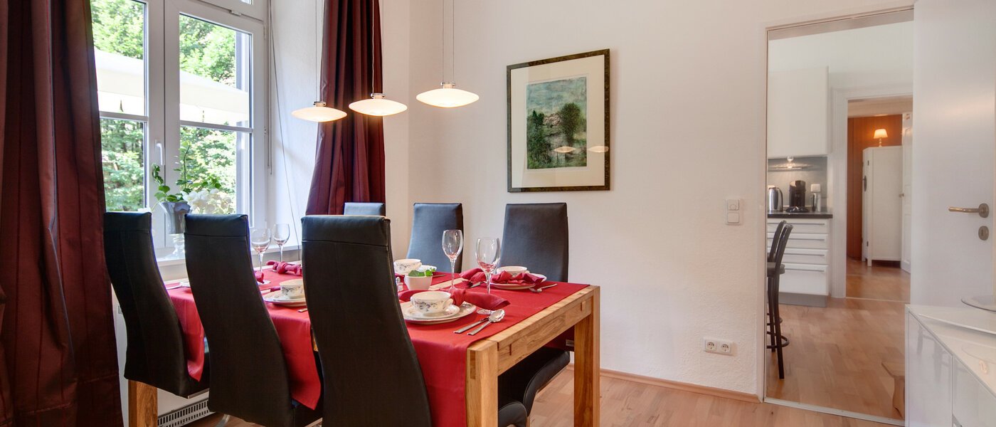 apartamento München Glockenbachviertel 03 comedor 6991