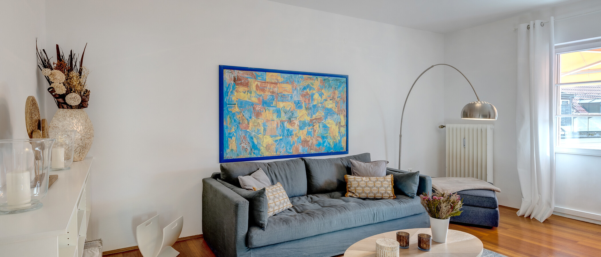 apartamento München Schwabing 01 sala de estar 7034
