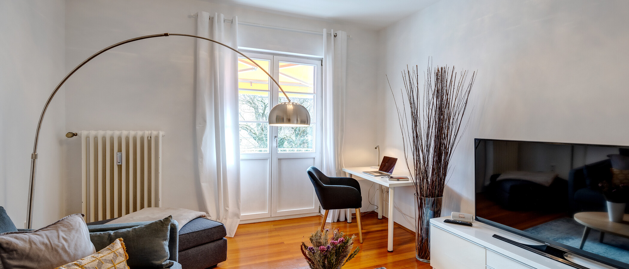 apartamento München Schwabing 02 sala de estar 7034