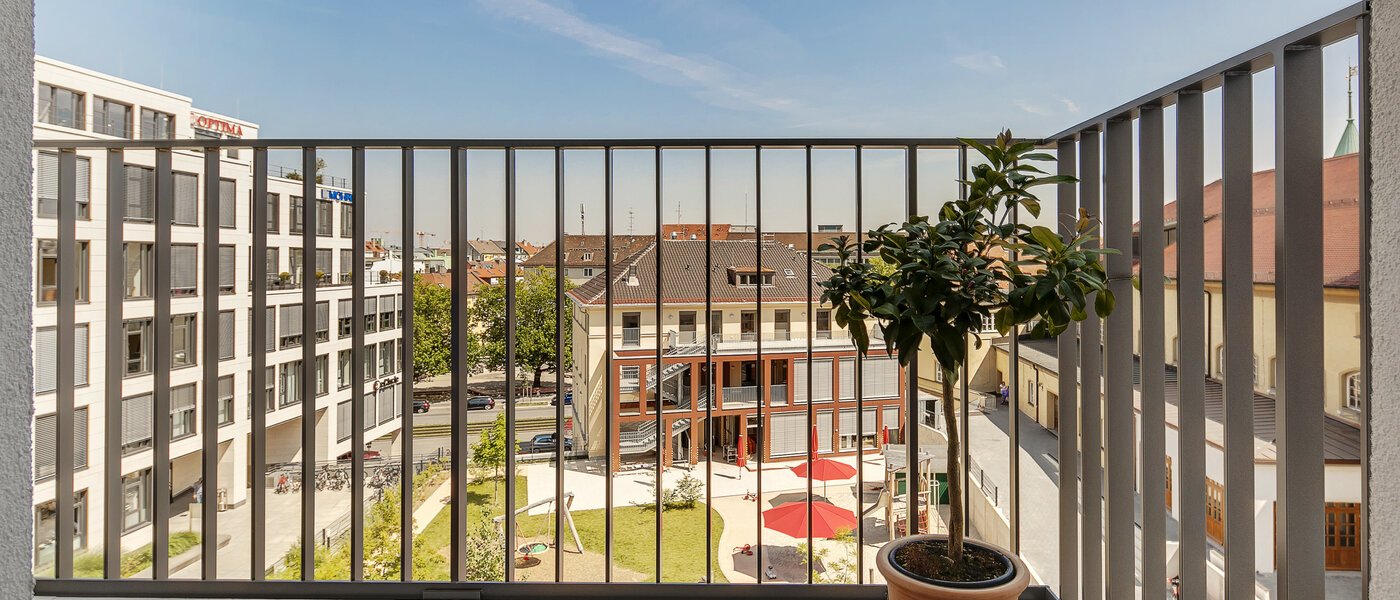 apartamento München Maxvorstadt 05 balcón 7037