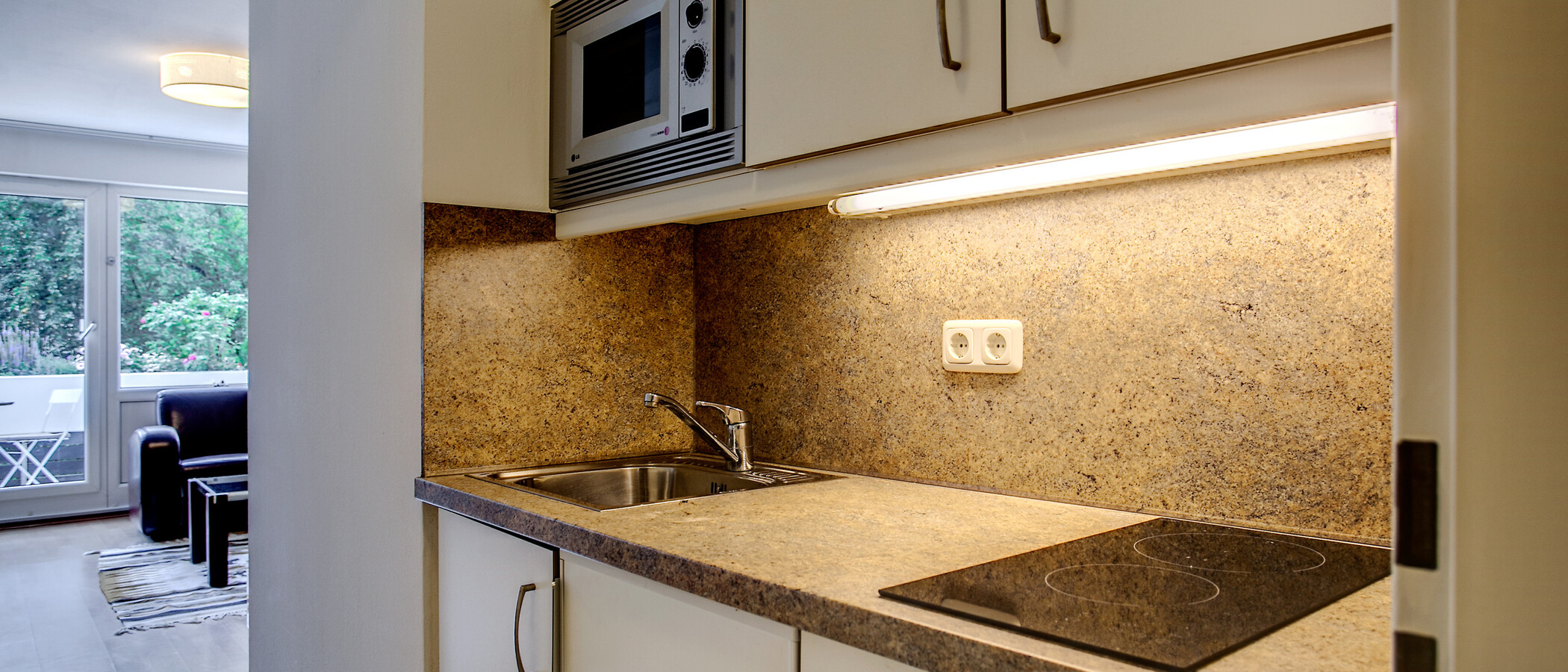 apartamento München Arabellapark 01 cocina 7076