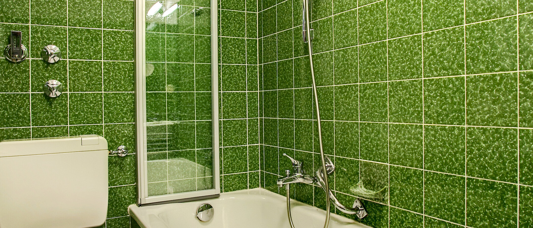 apartamento München Arabellapark 03 baño 7076