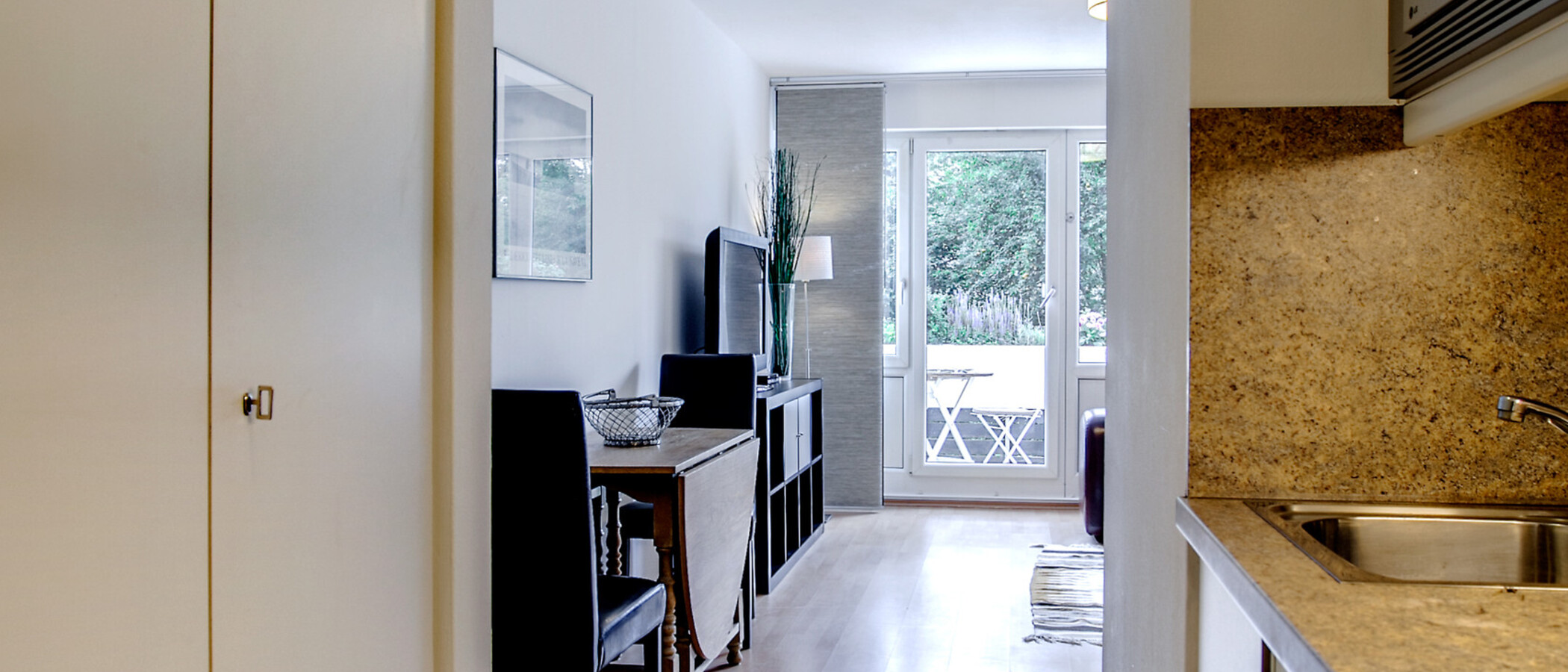 apartamento München Arabellapark 01 pasillo 7076