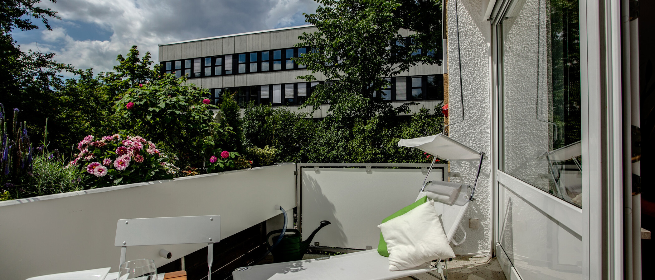 apartamento München Arabellapark 03 terraza 7076