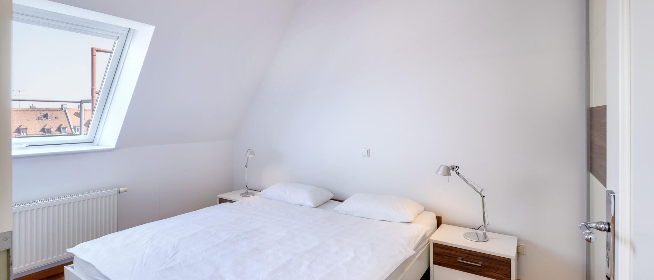 ático München Neuhausen 01 dormitorio 7084