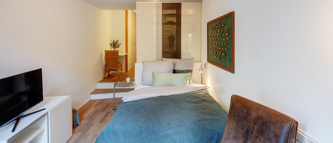 apartamento München Maxvorstadt 01 zona de día  7109