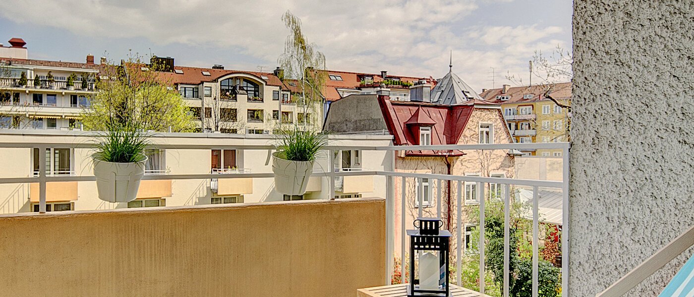 apartamento München Schwabing-West (rund um den Hohenzollernplatz) 01 balcón 711