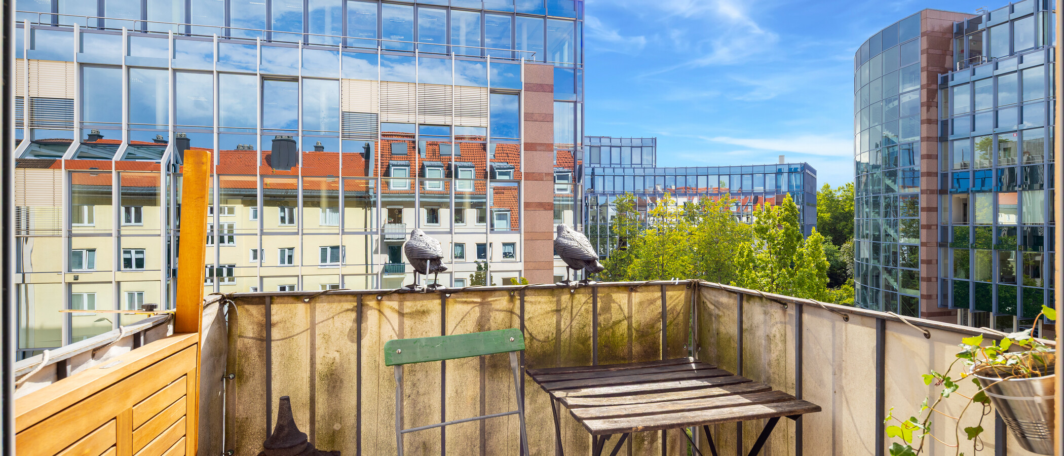 apartamento München Obersendling 01 balcón 7113