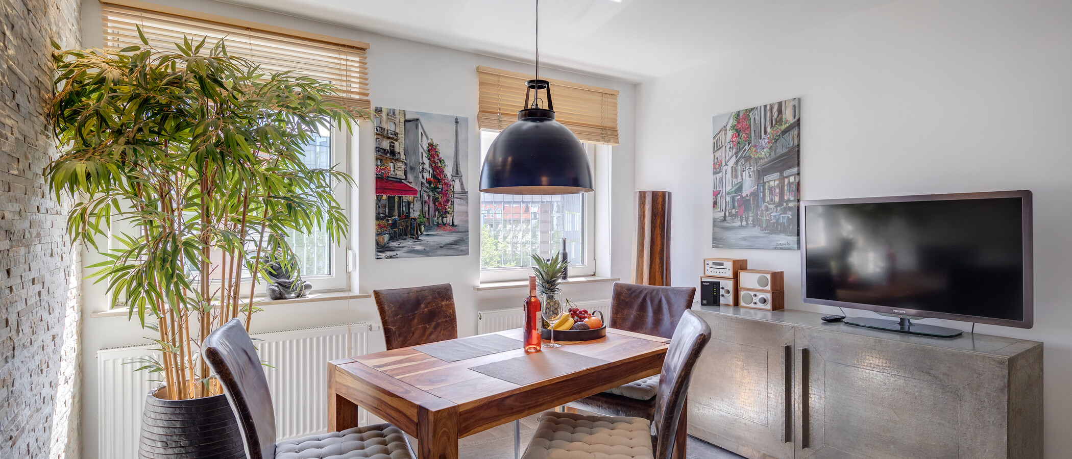 apartamento München Obersendling 01 sala de estar 7113