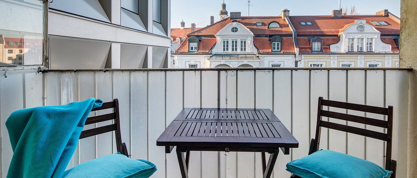 apartamento München Gärtnerplatzviertel 01 balcón 7140